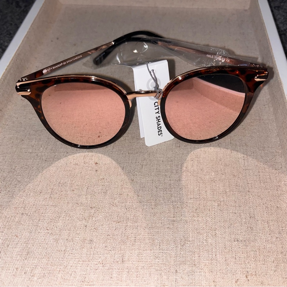 City Shades Sunglasses Rose Gold